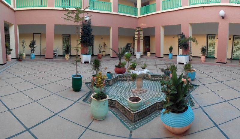 Hotel Les Amandiers Tafraout Exterior photo